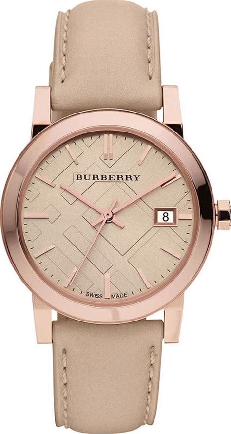 burberry leather smart starp beige women watch|Amazon.com: Burberry .